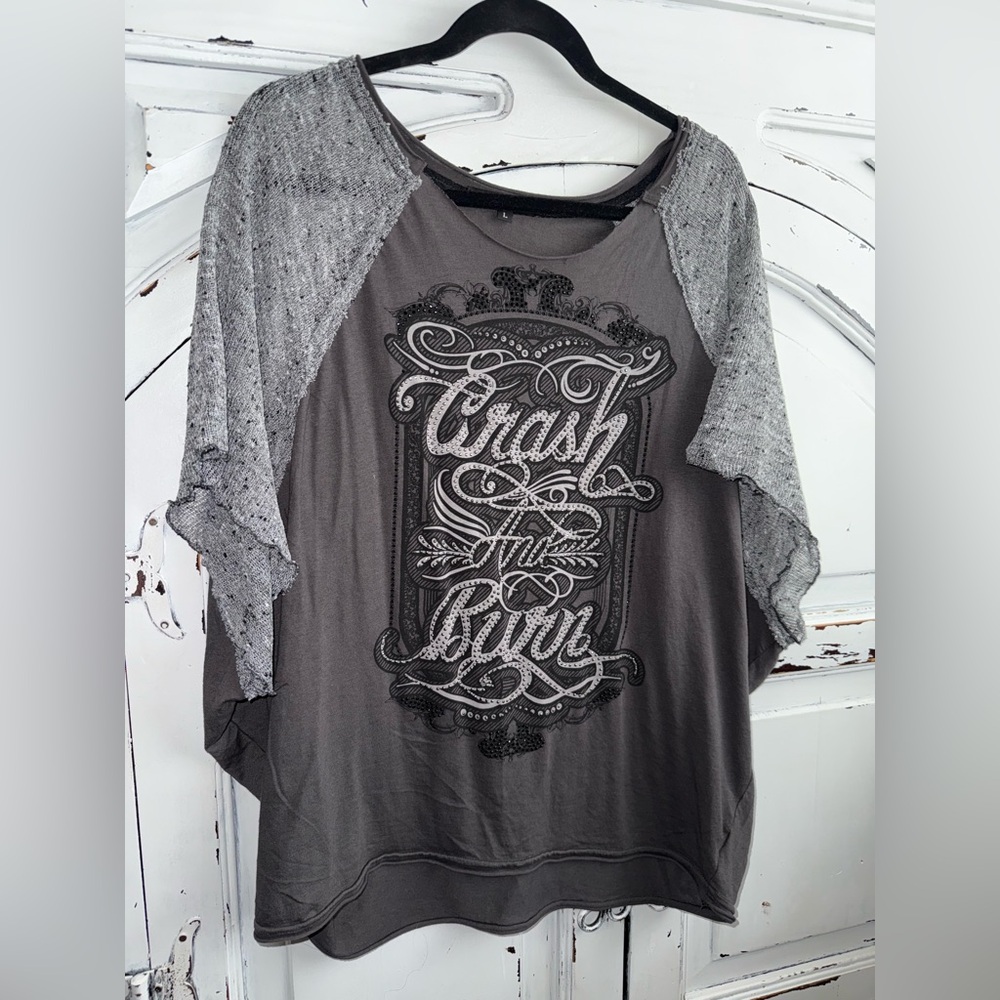 🌻 Crash & Burn Slouch Tee